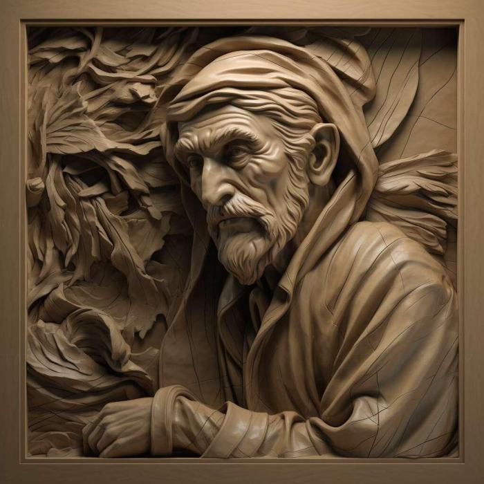 نموذج ثلاثي الأبعاد لآلة CNC 3D Art 